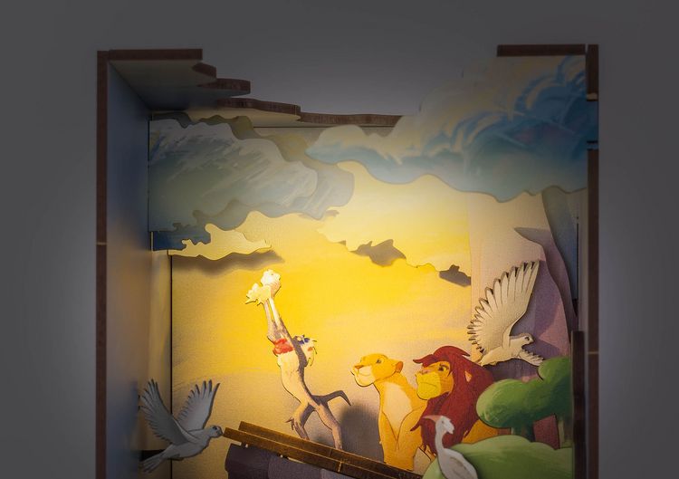 Produktbild: Book Nook DIY B&uuml;cherecke Disney K&ouml;nig der L&ouml;wen