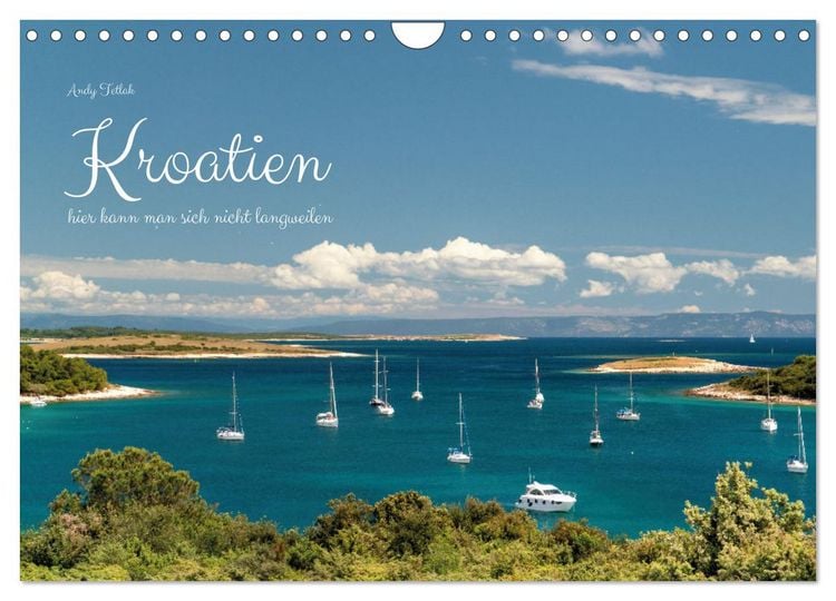 Produktbild: Kroatien - hier kann man sich nicht langweilen (Wandkalender 2026 DIN A4 quer), CALVENDO Monatskalender