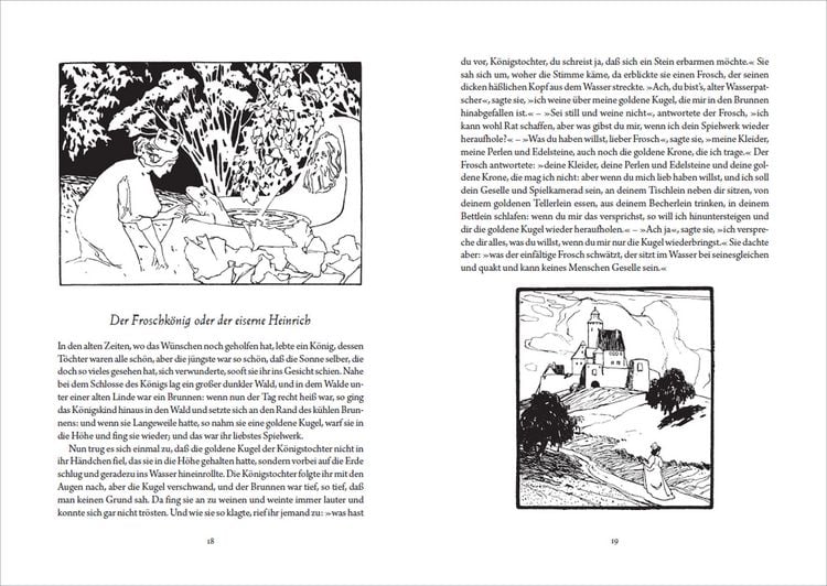 Produktbild: Grimms M&auml;rchen - vollst&auml;ndige und illustrierte Schmuckausgabe mit Goldpr&auml;gung