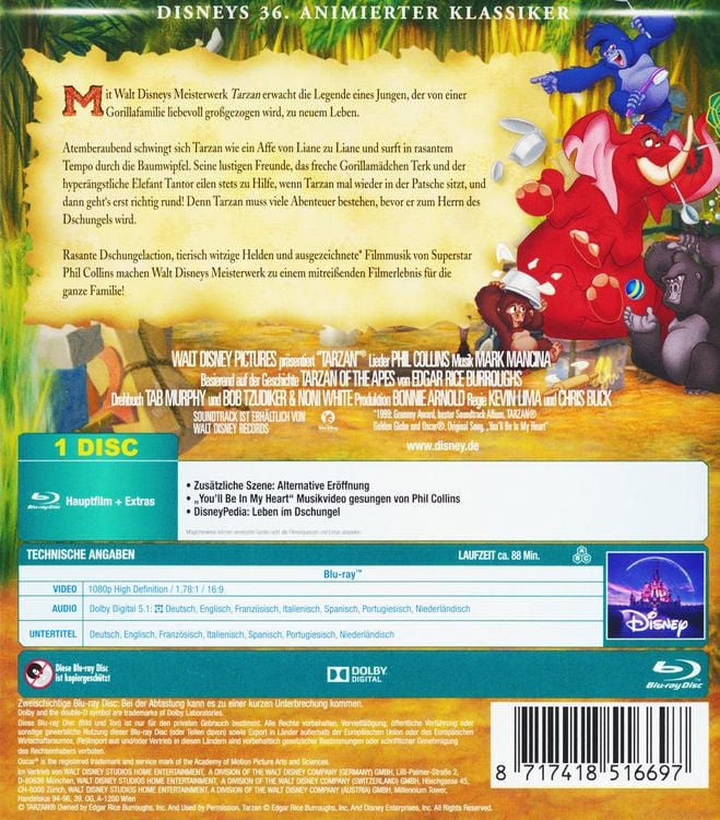 Produktbild: Tarzan - Disney Classics 36