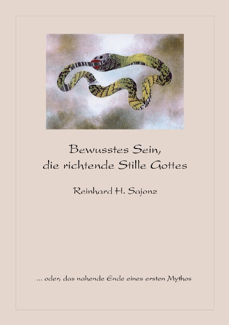 Produktbild: Bewusstes Sein, die richtende Stille Gottes