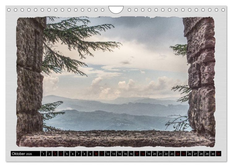 Produktbild: Impressionen - von und rund um San Marino (Wandkalender 2026 DIN A4 quer), CALVENDO Monatskalender
