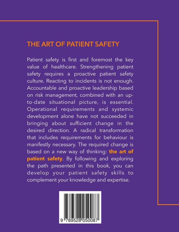 Produktbild: The Art of Patient Safety