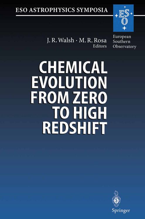 Produktbild: Chemical Evolution from Zero to High Redshift