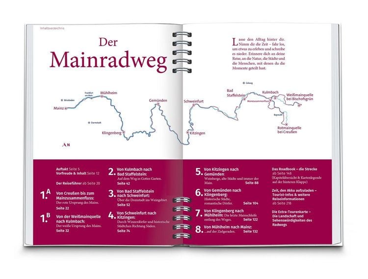 Produktbild: KOMPASS Radreisef&uuml;hrer Mainradweg
