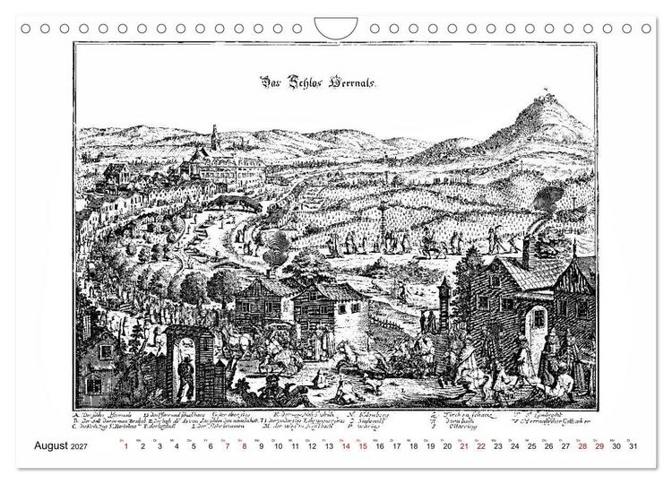 Produktbild: TU FELIX AUSTRIA - Wien in alten Ansichten (Wandkalender 2027 DIN A4 quer), CALVENDO Monatskalender