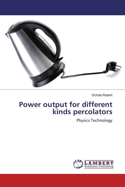 Produktbild: Power output for different kinds percolators