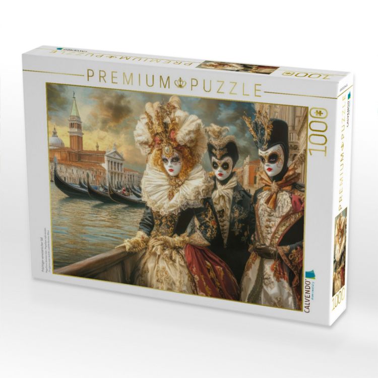 Produktbild: CALVENDO Puzzle Pr&auml;chtiger venezianischer Stil | 1000 Teile Lege-Gr&ouml;&szlig;e 64x48cm Foto-Puzzle f&uuml;r gl&uuml;ckliche Stunden