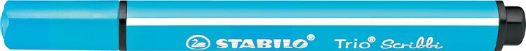 Produktbild: STABILO Fasermaler Trio Scribbi h.blau