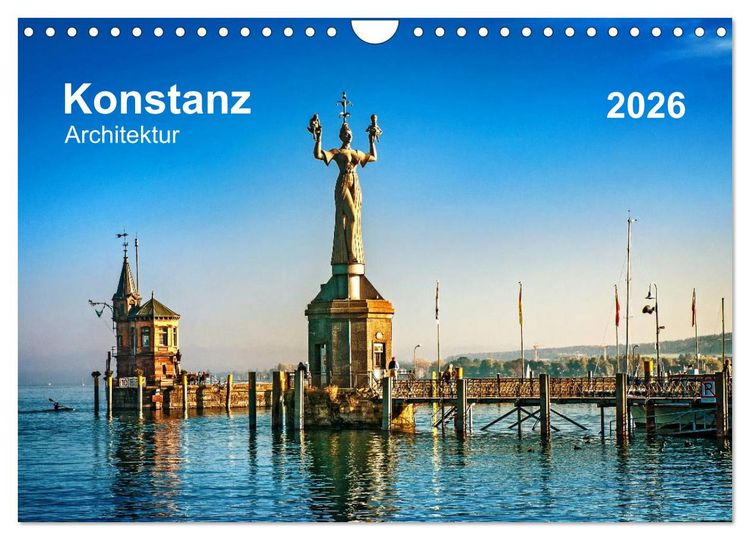 Produktbild: Konstanz Architektur (Wandkalender 2026 DIN A4 quer), CALVENDO Monatskalender