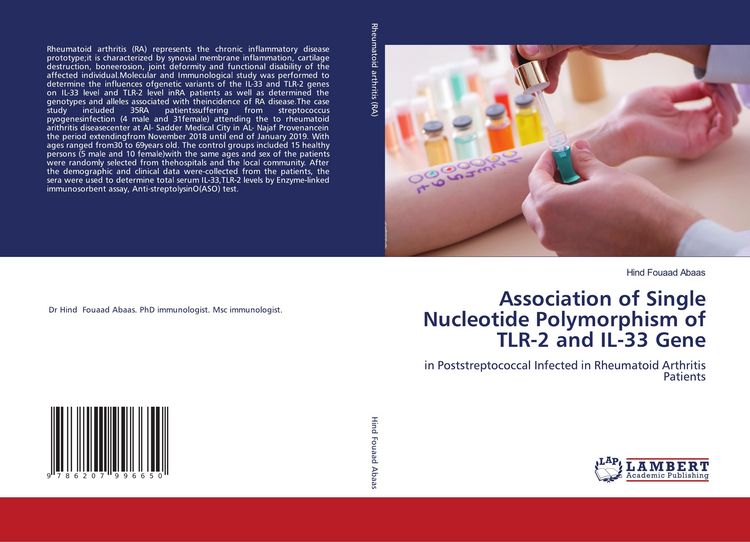 Produktbild: Association of Single Nucleotide Polymorphism of TLR-2 and IL-33 Gene