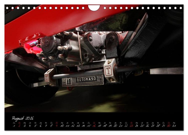 Produktbild: De Tomaso Pantera (Wandkalender 2026 DIN A4 quer), CALVENDO Monatskalender