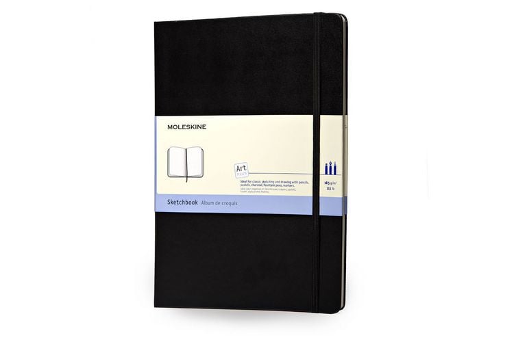 Produktbild: Moleskine Skizzenbuch, A4, 165g-Papier, Hard Cover, Schwarz