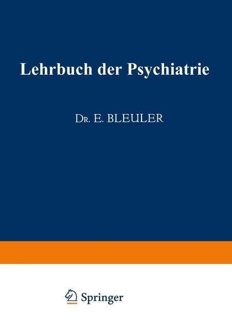 Produktbild: Lehrbuch der Psychiatrie