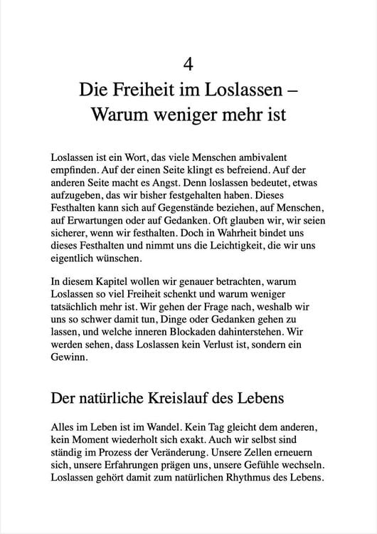Produktbild: Mentaler Minimalismus