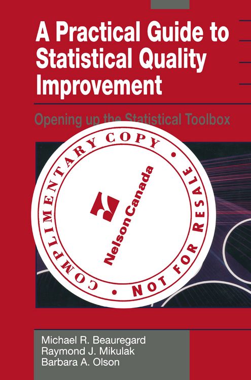 Produktbild: A Practical Guide to Statistical Quality Improvement