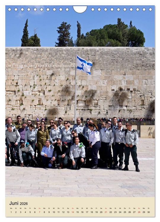Produktbild: Jerusalem - Jeruschalajim (Wandkalender 2026 DIN A4 hoch), CALVENDO Monatskalender