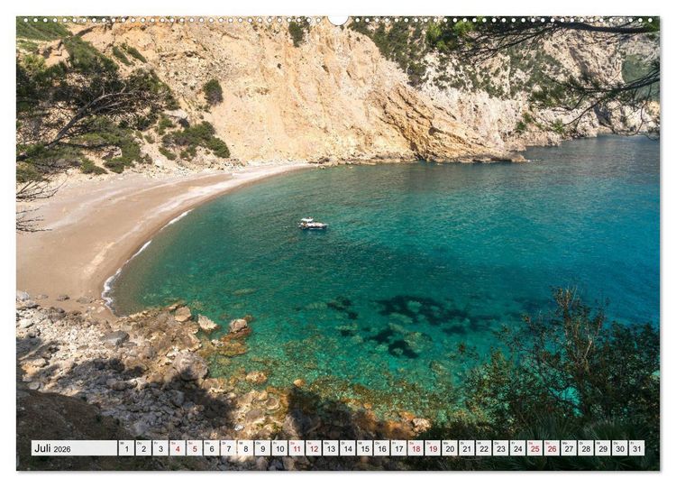 Produktbild: Traumstr&auml;nde auf Mallorca (Wandkalender 2026 DIN A2 quer), CALVENDO Monatskalender