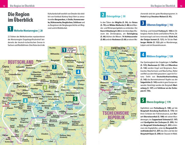 Produktbild: Reise Know-How Reisef&uuml;hrer Erzgebirge und S&auml;chsisches Vogtland