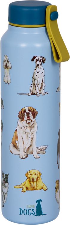 Produktbild: Isolierflasche - I love dogs (cats & dogs), ca. 0,5 l