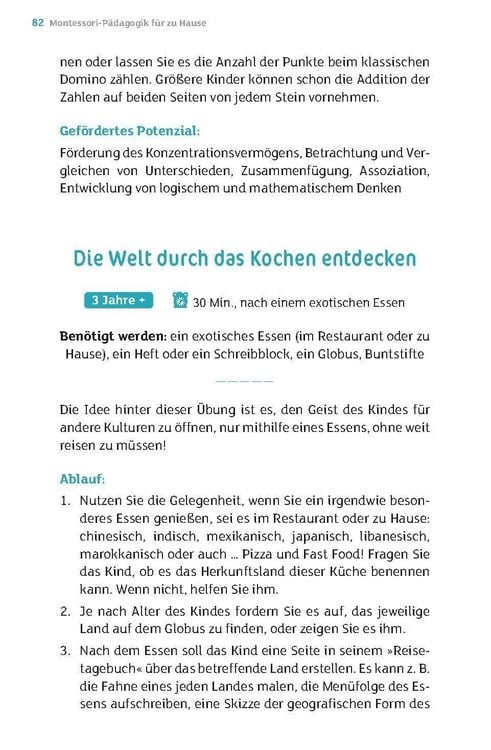 Produktbild: Montessori-P&auml;dagogik f&uuml;r zu Hause