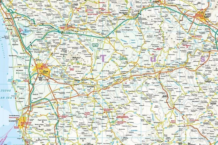 Produktbild: Reise Know-How Landkarte Toskana | Tuscany (1:200.000)
