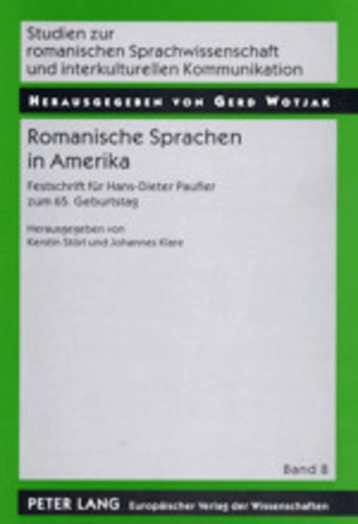 Produktbild: Romanische Sprachen in Amerika