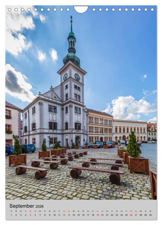 Produktbild: LOKET UND EGER Zwei idyllische Orte in Westb&ouml;hmen (Wandkalender 2026 DIN A4 hoch), CALVENDO Monatskalender