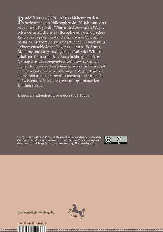 Produktbild: Carnap-Handbuch