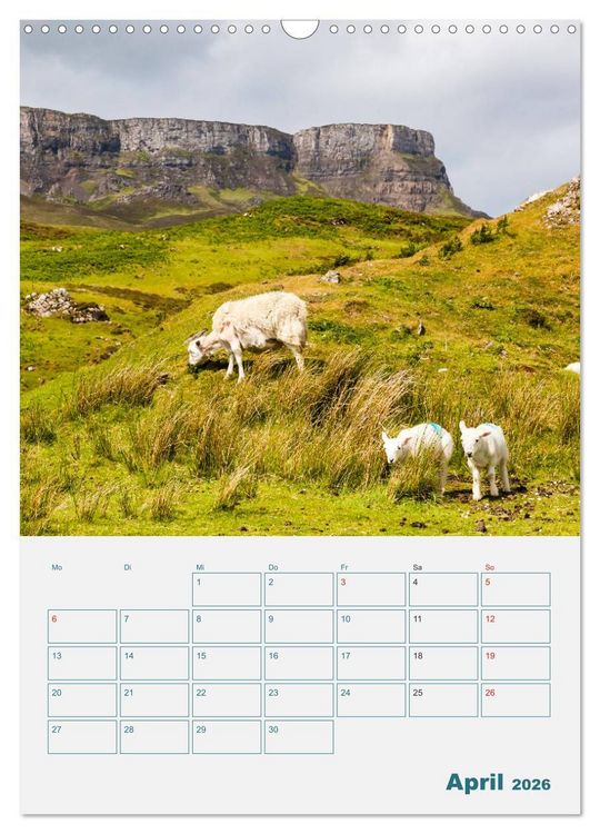 Produktbild: Isle of Skye - Raues Inselparadies (Wandkalender 2026 DIN A3 hoch), CALVENDO Monatskalender