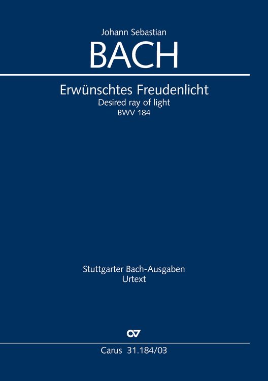 Produktbild: Erw&uuml;nschtes Freudenlicht (Klavierauszug)