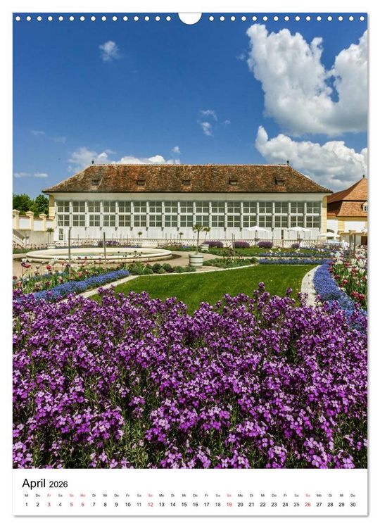 Produktbild: Schloss Hof &ndash; Die Perle unter den Marchfeldschl&ouml;ssern (Wandkalender 2026 DIN A3 hoch), CALVENDO Monatskalender
