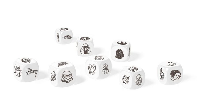 Produktbild: O'Connor, R: Story Cubes Star Wars EINZEL
