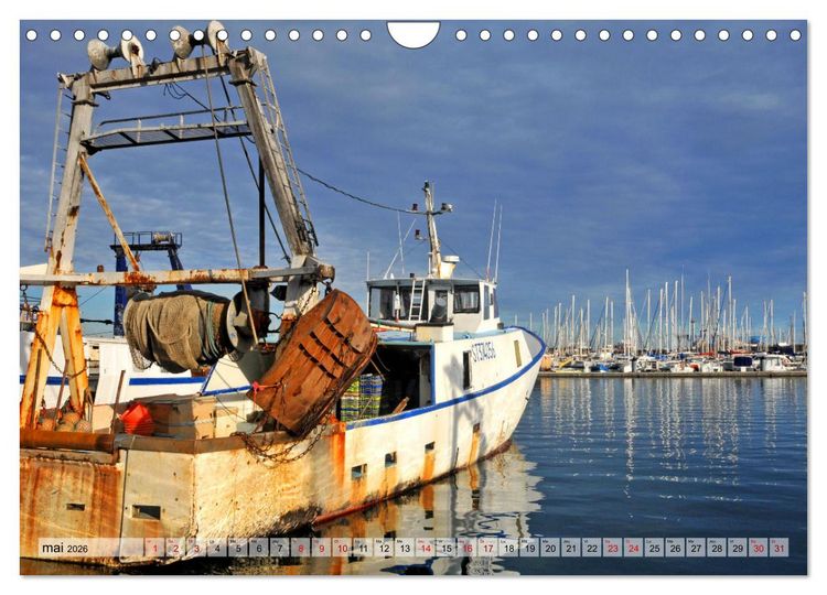 Produktbild: P&ecirc;cheurs (Calendrier mural 2026 DIN A4 vertical), CALVENDO calendrier mensuel
