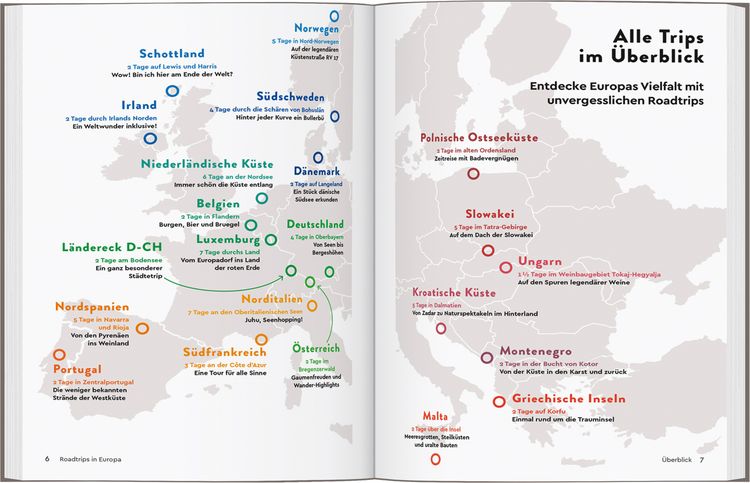 Produktbild: MARCO POLO Bildband Roadtrips in Europa