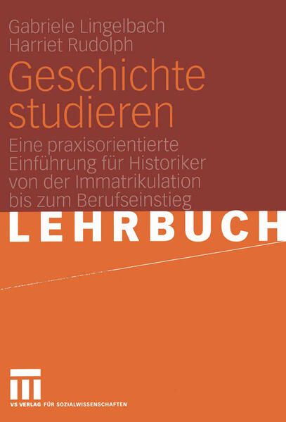 Produktbild: Geschichte studieren