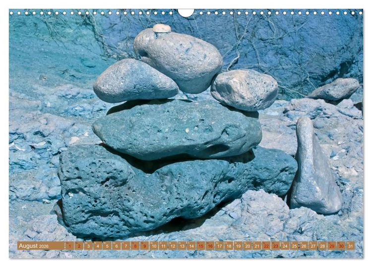 Produktbild: Balance des Steins (Wandkalender 2026 DIN A3 quer), CALVENDO Monatskalender