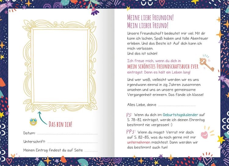 Produktbild: Ihr seid die Besten! &ndash; Das sch&ouml;nste Freundschaftsbuch ever (PS: Du bist die Beste!)
