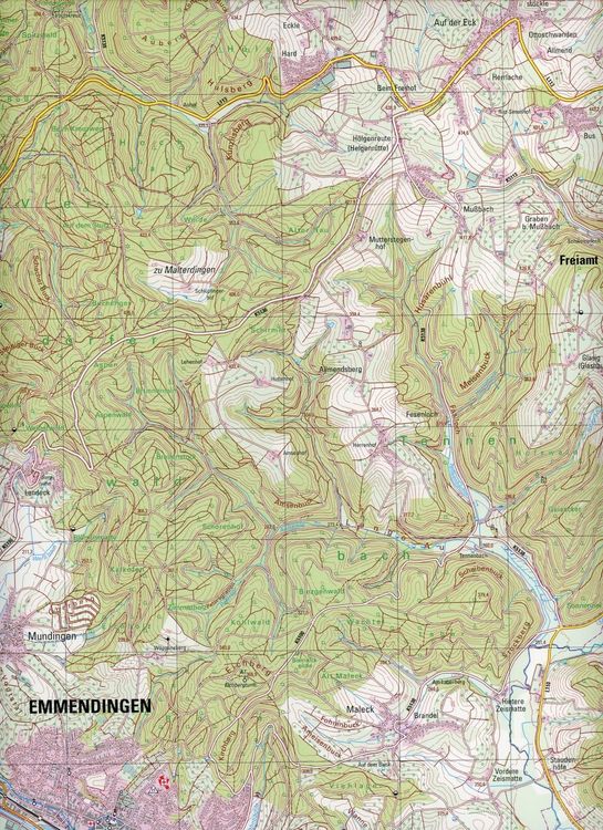 Produktbild: Emmendingen 1 : 25 000