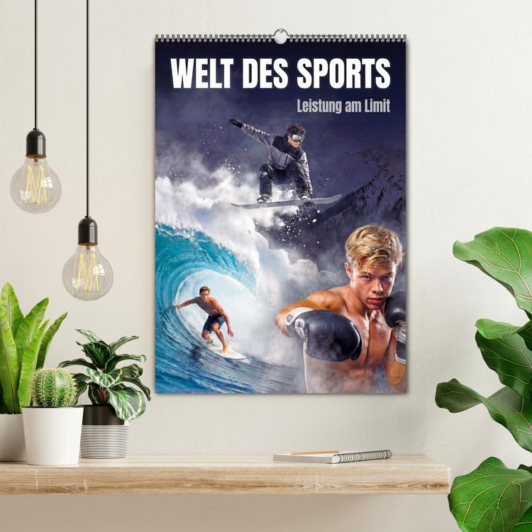 Produktbild: Welt des Sports &ndash; Leistung am Limit (Wandkalender 2027 DIN A2 hoch), CALVENDO Monatskalender