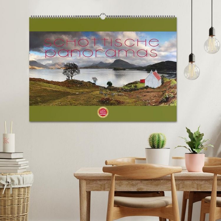 Produktbild: Schottische Panoramas (Wandkalender 2026 DIN A2 quer), CALVENDO Monatskalender