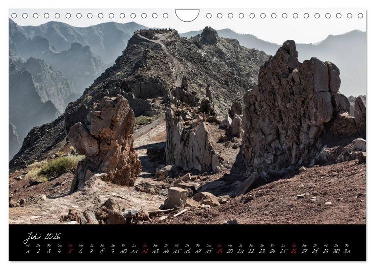 Produktbild: La Palma - Insel der Berge und Wolken (Wandkalender 2026 DIN A4 quer), CALVENDO Monatskalender