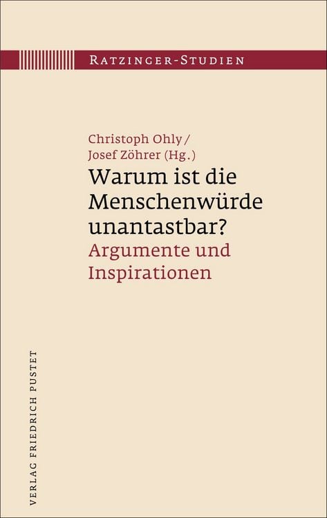 Produktbild: Warum ist die Menschenw&uuml;rde unantastbar?