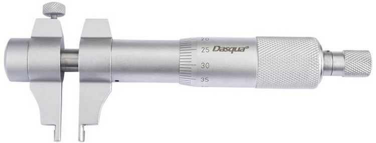 Produktbild: Dasqua 4911-8110 Innenmikrometer mit Kontrollma&szlig; 25 - 50mm Ablesung: 0.01mm