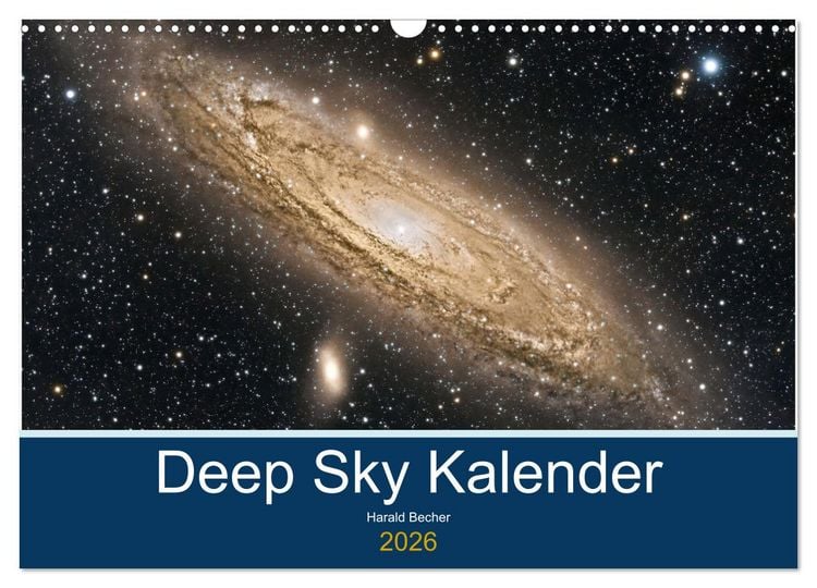 Produktbild: Deep Sky Kalender (Wandkalender 2026 DIN A3 quer), CALVENDO Monatskalender