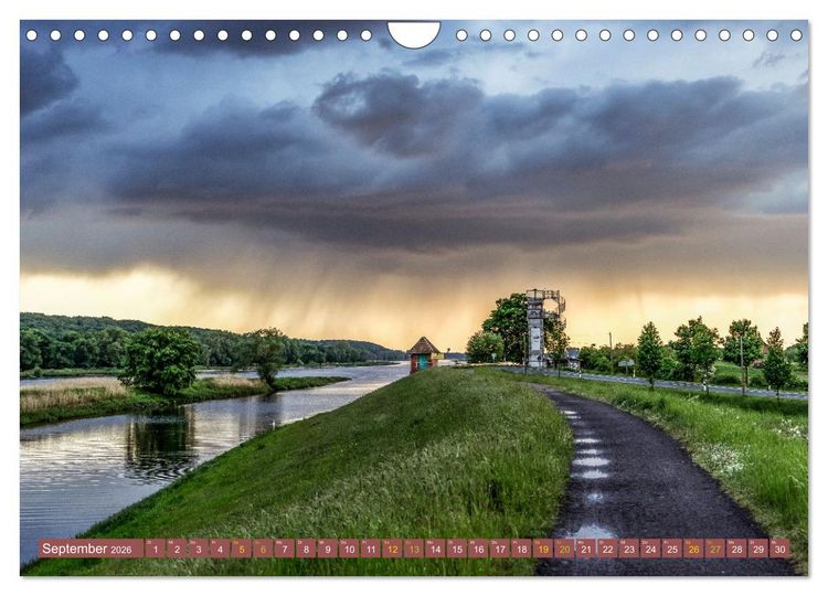 Produktbild: Brandenburger Landschaften (Wandkalender 2026 DIN A4 quer), CALVENDO Monatskalender