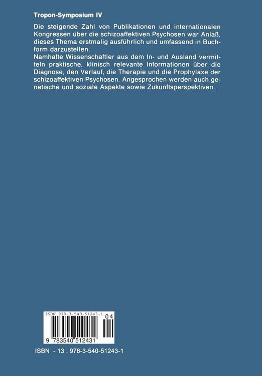Produktbild: Schizoaffektive Psychosen
