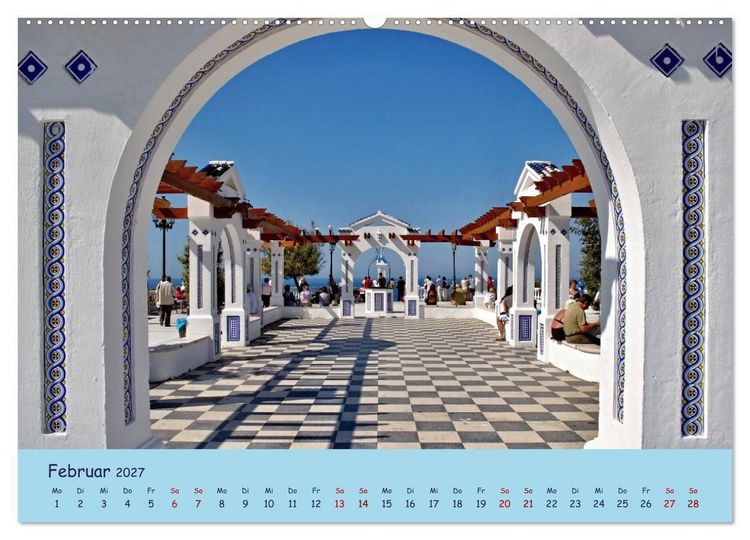 Produktbild: Benidorm (hochwertiger Premium Wandkalender 2027 DIN A2 quer), Kunstdruck in Hochglanz