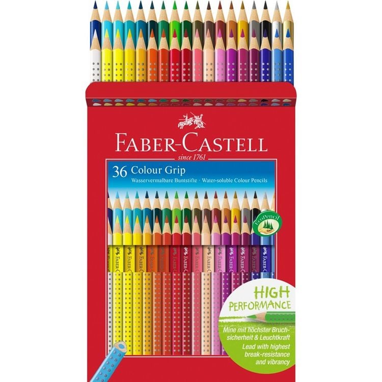 Produktbild: Faber-Castell Buntstifte Colour Grip, 36er Set