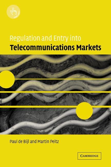 Produktbild: Regulation and Entry Into Telecommunications Markets